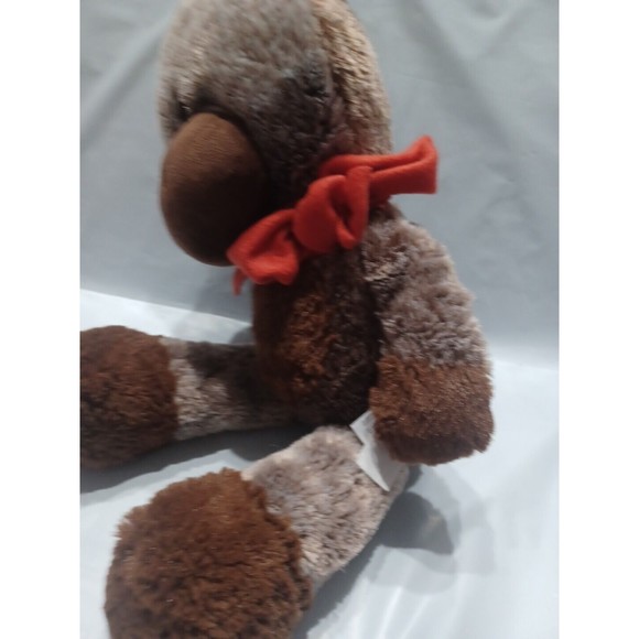 Fiesta Fuzzy Folk Bean Bag Moose Dakota 22" Plush Stuffed Animal Valentines Toy - Picture 4 of 8